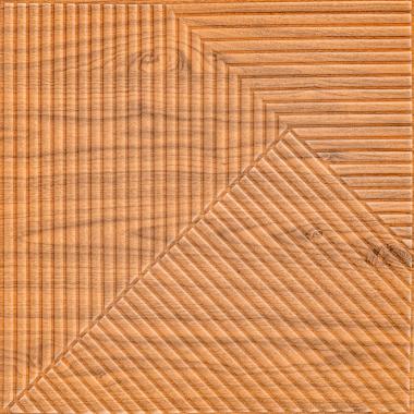 Самоклеюча декоративна 3D панель Бамбук Дерево Золото 500х500х5мм SW-00002885