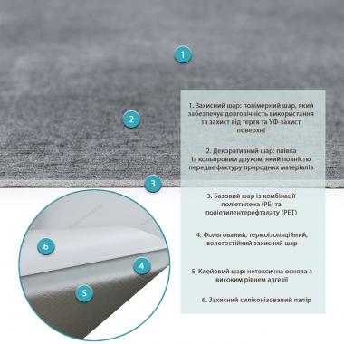 СВП-110 Самоклеюча вінілова плитка 600х300х1,5мм МАТ ціна за 1 шт. SW-00003251