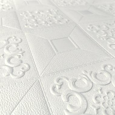 Самоклеюча декоративна настінно-стельова 3D панель фігури 700х700х3мм (114-3) SW-00000697