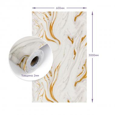 Самоклеящаяся стеновая PET плитка в рулоне 600*3000*2mm (D) SW-00002635