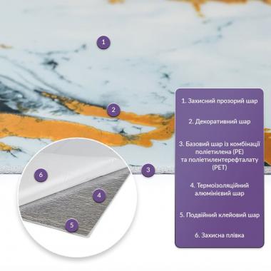 Самоклеящаяся стеновая PET плитка 600*300*2mm (D) SW-00002645