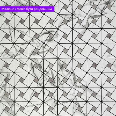 Самоклеящаяся PET мозаика 300х300х4мм SW-00003256