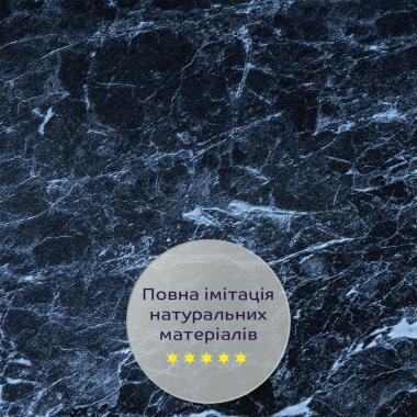 Декоративная ПВХ плита черный мрамор 1,22х2,44мх3мм SW-00001404