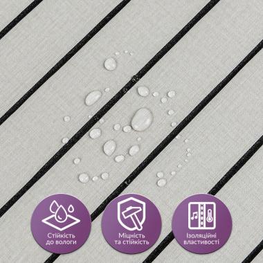 Покрытие виниловое самоклеющееся 3D рейки 600х600х2,8мм SW-00003242