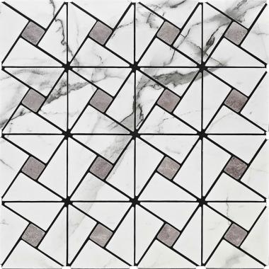 Самоклеящаяся PET мозаика 300х300х4мм SW-00003256