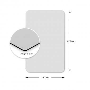 Зеркало акриловое самоклеющееся 270х420х2мм SW-00000747