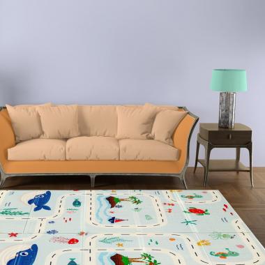 Дитячий складний термокилимок 147см х 177см х 8мм Океан-Зростомір (302) SW-00003032