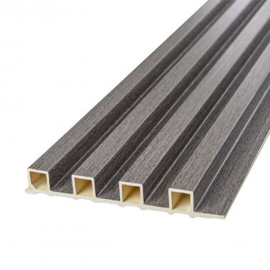 Рейка декоративна WPC стінова 3000х165х23мм Олов'яний SW-00001530