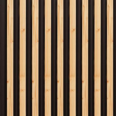 Рейка декоративная PS 2900х117х20мм Сосна з графитом SW-00002146