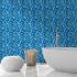 Мозаика из декоративного стекла 298х298х4,5мм Голубая SW-00002354