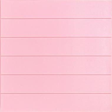 Самоклеящаяся 3D панель 700x700x4мм Розовое дерево (379) SW-00001384