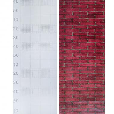 Самоклеюча плівка 0,45х10м х 0,07мм Червона цегла SW-00001269