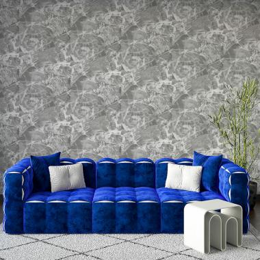 Самоклеющиеся обои 2800х450х1,5мм Чёрный мрамор SW-00000730