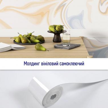 Молдинг виниловый самоклеющийся 5000х100х2мм Глянцевый (D) SW-00001792