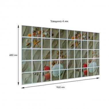 Декоративная ПВХ панель 960х480х4мм SW-00001789