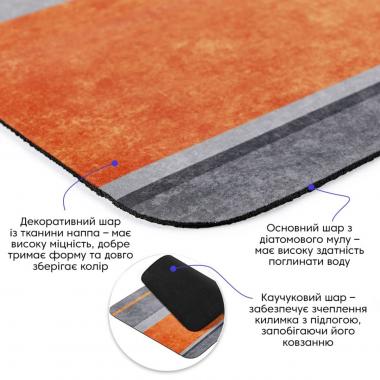 Вологопоглинаючий килимок 400х600х3мм SW-00002552