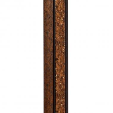 Рейка декоративная PS 2900х118х12мм Медный с золотыми вкраплениями SW-00001747