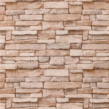 Самоклеящаяся 3D панель 700х770х3мм Екатеринославский кирпич (344-3) SW-00001383