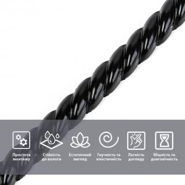 Молдинг 5000х10х7мм Чорний SW-00002682