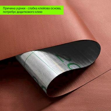 Уценка Самоклеющая экокожа в рулоне 1.37х1м х 0.5мм Терракотовый SW-00002167