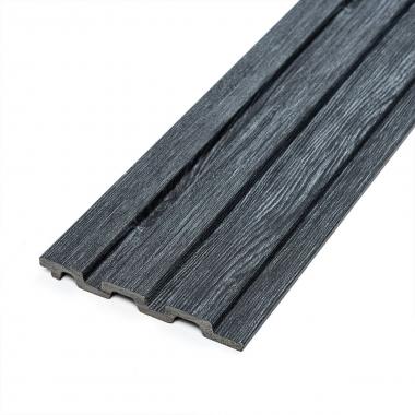 Рейка декоративная PS 2900х115х12мм Темный графит SW-00002128