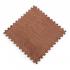 Підлога-пазл плюшевий 60х60х1см Коричневий (D) SW-00002083