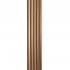 Рейка декоративная PS 2900х115х12мм Под коричневую кожу с бронзой SW-00002135