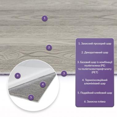 Самоклеящаяся стеновая PET плитка 600х300х2мм SW-00002339