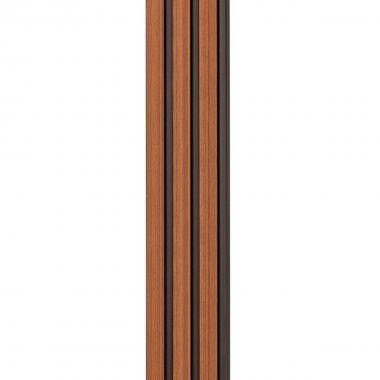 Рейка декоративная PS 2900х115х12мм Каштановый SW-00001743