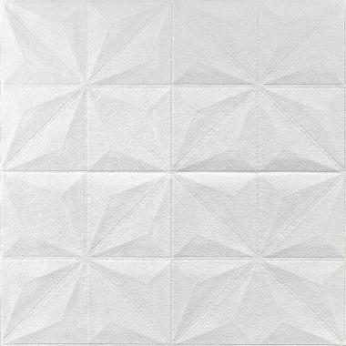 Самоклеюча декоративна настінно-стельова 3D панель 700х700х5мм Зірки (116) SW-00000008