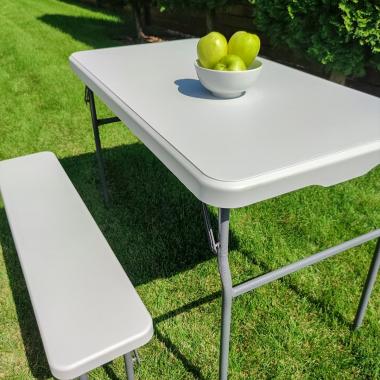 Набір садової мебелі ( стіл і 2 лави) SW-00001612