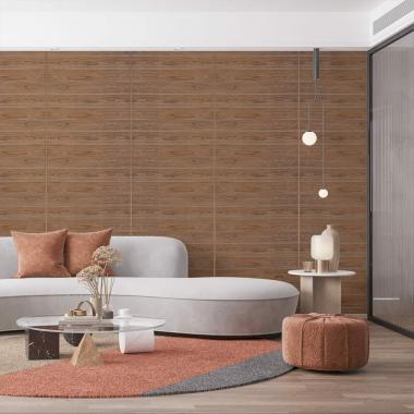 Самоклеющаяся 3D панель 19600х700х3мм Светлый Дуб SW-00001474