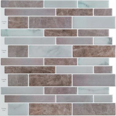 Самоклеющаяся полиуретановая плитка 305х305х1мм (D) SW-00001938