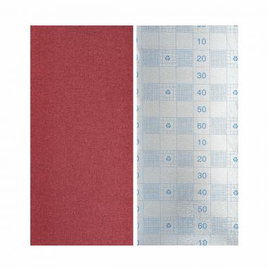 Льняные тёплые обои на самоклейке 2800х650х2мм Бардо меланж (D) SW-00001492