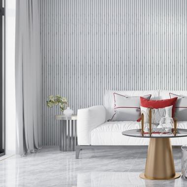 Рейка декоративная PS 2900х115х12мм Белый мрамор SW-00002134