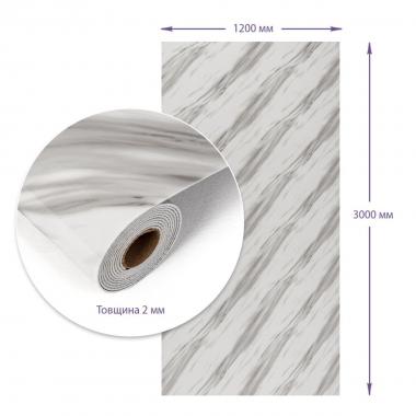 Самоклеюча стінова PET плитка в рулоні 1200х3000х2мм SW-00002667