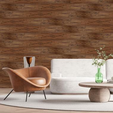 Самоклеящаяся виниловая плитка 152.4х914.4х1.5мм Темное дерево, цена за 1 шт. (СВП-004) Матовая SW-00000222