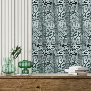 Мозаика зеркальная 298х298х4,5мм Серебро SW-00002371
