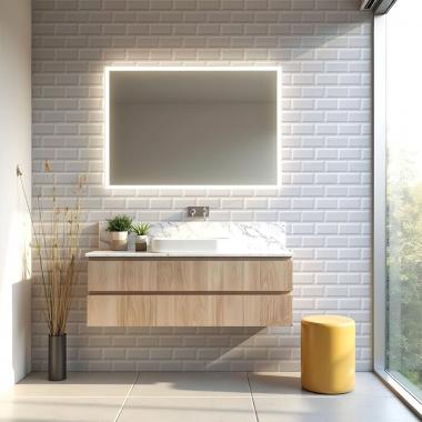 Декоративная ПВХ панель 960х480х4мм Белый клинкерный кирпич SW-00001431