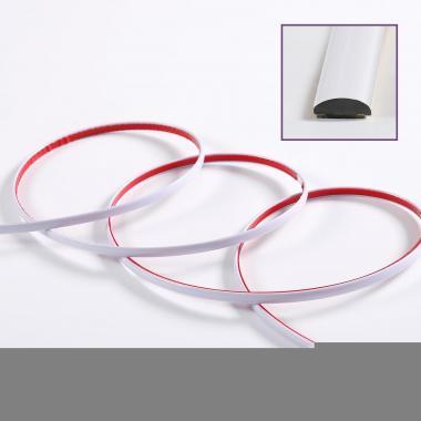 D-образный молдинг 3м х 8мм х 4мм Белый (D) SW-00001550