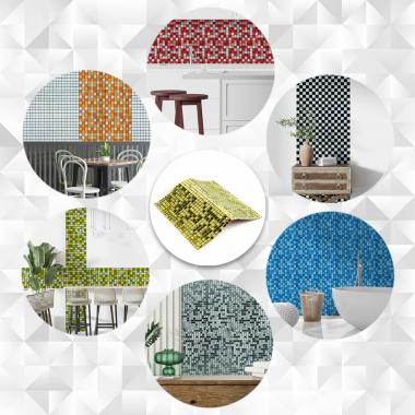 Мозаика зеркальная 298х298х4,5мм Золото SW-00002372