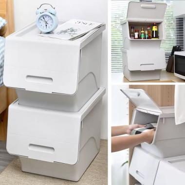 Контейнер для зберігання 45.5х38х31см Білий SW-00002420