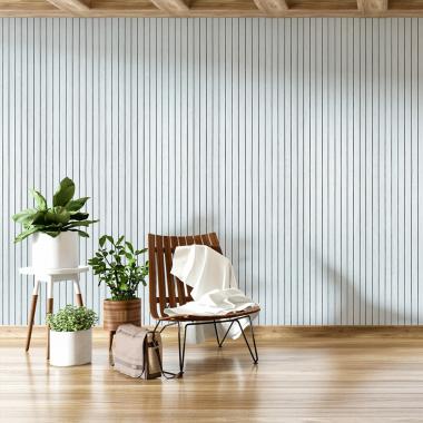 Покрытие виниловое самоклеющееся 3D Рейки в рулоне Скандинавский Дуб 600х2900х3мм (D) SW-00002905