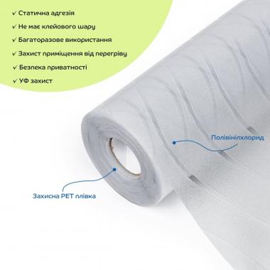 Пленка оконная волна 600*10000мм SW-00002652