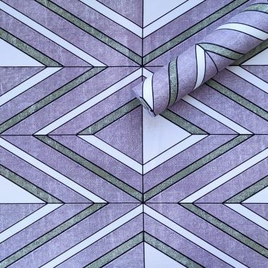 Самоклеюча плівка 0,45х10м х 0,07мм Зелені ромби SW-00001257