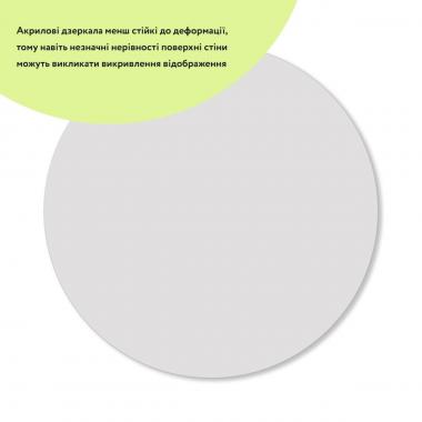 Зеркало акриловое самоклеющееся 330х330х2мм SW-00000750