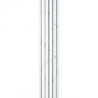 Рейка декоративная PS 2900х115х12мм Белый мрамор SW-00002134