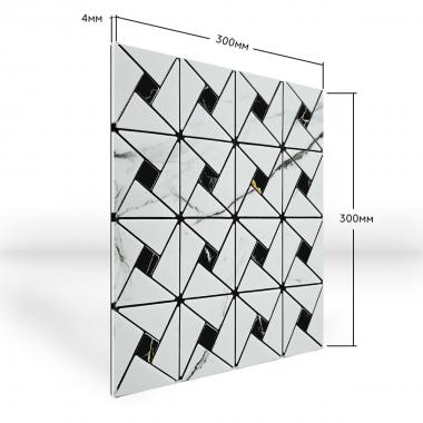 Самоклеящаяся PET мозаика 300х300х4мм SW-00002447