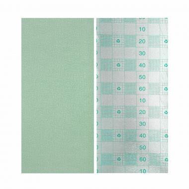 Обои самоклеющиеся 2800х500х1,5мм Зелёный с белым YM-11 (D) SW-00002019