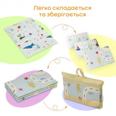 Дитячий складний термокилимок 117см х 177см х 8мм Океан-Зростомір (300) SW-00003030